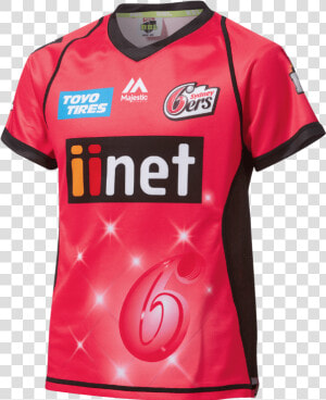 Sydney Sixers 2018 19 Kids Bbl Replica Onfield Ss Jersey   Sydney Sixers Jersey  HD Png Download