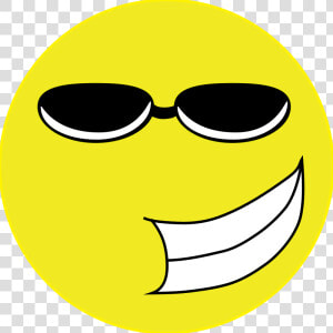 Shade Smiley   Swag Smiley  HD Png Download