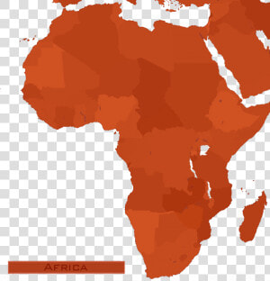 Africa And Middle East Map Png  Transparent Png