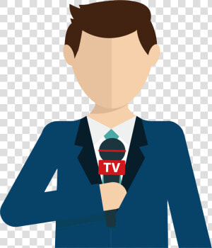 Reporter Png   Journalist Clipart Png  Transparent Png