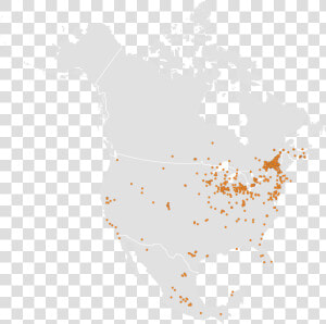 International Monarch Monitoring Blitz   Mexico Map North America  HD Png Download