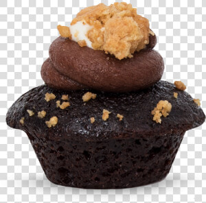 Smores Cupcake Small Side View Image   Baked By Melissa S Mores  HD Png Download