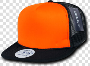 Wholesale Blank Flat Bill Neon Trucker Foam Mesh Hats   Trucker Hat  HD Png Download