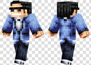 Minecraft Korea Skin   Png Download   Minecraft Skin Cool Blue Guy  Transparent Png