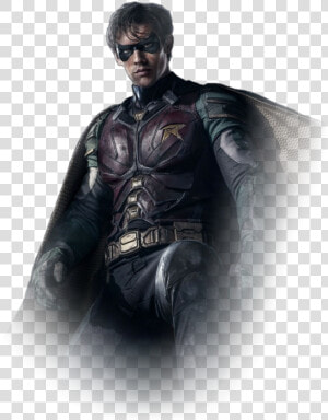 Dick Grayson Titans   Dick Grayson Titans Suit  HD Png Download