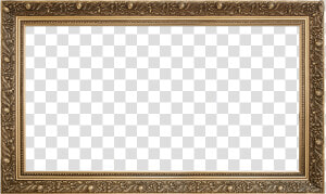 Empty Frame Png Vintage Gold Frame Transparent   Transparent Empty Picture Frame  Png Download