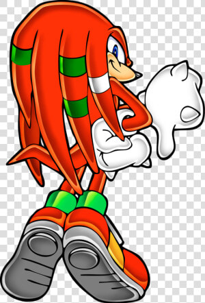 Knuckles The Echidna Art   Knuckles The Echidna  HD Png Download