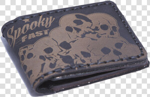 Spooky Fast Skull Pile Wallet   Wallet  HD Png Download