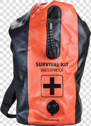 Waterproof Two Person 72 Hour Dry Bag Survival Kit   Life Gear Survival Kit  HD Png Download