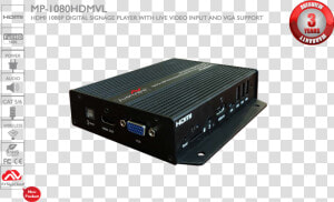 Digital Signage Player With Live Video Input   Absolute Matriz 4x4 Hdmi  HD Png Download