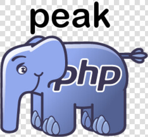 Programming Language Php   Php Elefant  HD Png Download