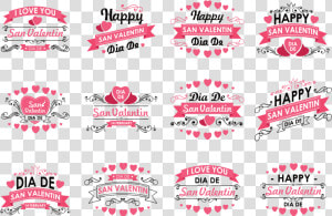 Vectores De San Valentin   Transparent Cartoons   Portable Network Graphics  HD Png Download