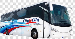 City To City Bus   Tourism Design Background Bus  HD Png Download