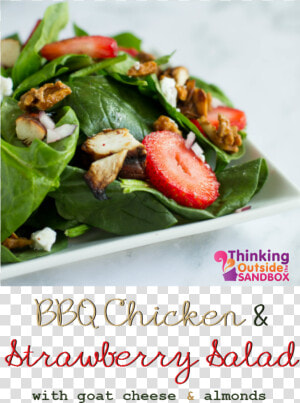 Transparent Bbq Chicken Png   Spinach Salad  Png Download