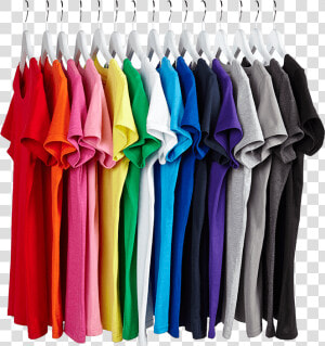 Private Label T shirt Manufacturer   T Shirts On Hangers Png  Transparent Png