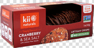 Cranberry  amp  Sea Salt   Brown Bread  HD Png Download