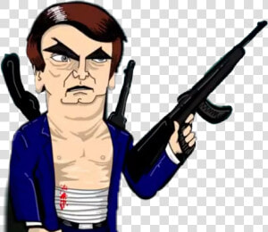  bolsonaro  cartoon  zumbisembrasilia   Jairmessiasbolsonaro   Bolsonaro Em Cartoon  HD Png Download