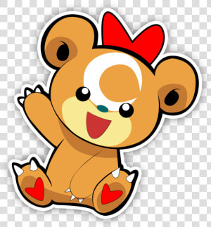 Cute Pokemon Teddiursa  Hd Png Download   Cute Teddiursa  Transparent Png