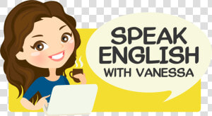 English Teacher Png   Speak English Clipart  Transparent Png