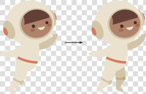 Photoshop Illustrator Poster Design Human Adobe Anstronaut   Cartoon  HD Png Download