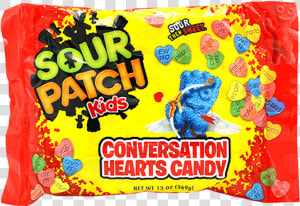 The Candy Lab   Sour Patch Conversation Hearts  HD Png Download