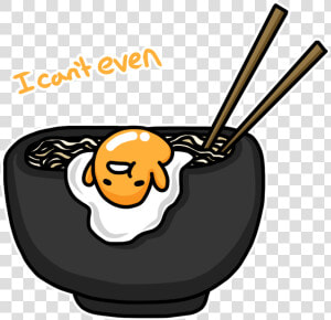 Chopsticks Transparent Gudetama   Gudetama I Can T  HD Png Download