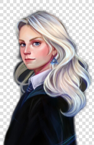  lunalovegood  luna  lovegood  harrypotter  lunalovegoodart   Luna Lovegood Art  HD Png Download