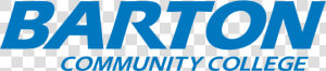 Barton Wordmark   Barton Community College  HD Png Download