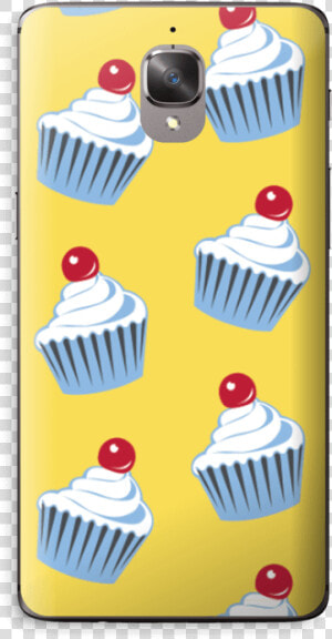 Cute Small Cupcakes Skin Oneplus 3t   Cupcake  HD Png Download