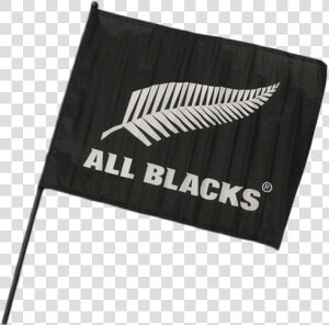 All Blacks Flag On Pole  HD Png Download