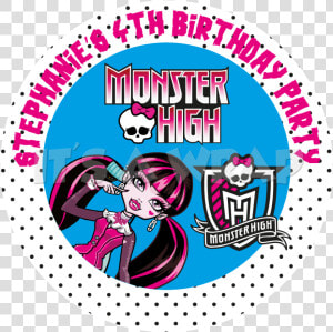 Monster High Party Box Stickers   Monster High  HD Png Download