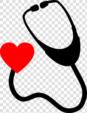 Heart Stethoscope   Clip Art Stethoscope  HD Png Download