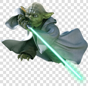 Yoda Flying   Yoda Transparent Png  Png Download