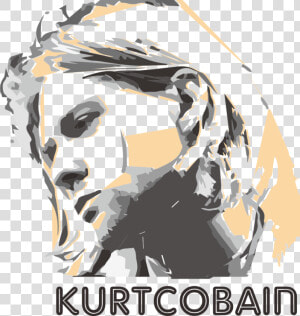 Kurt Cobain V   Png Kurt Cobain Nirvana Logo  Transparent Png