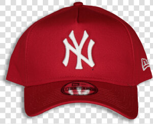 New Era New York Yankees 9forty A frame Grey Undervisor   New York Hat Red  HD Png Download