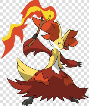 Pokemon Delphox  HD Png Download