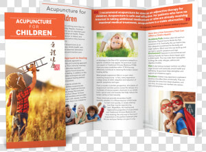 Acupuncture For Children   Acupuncture Brochures  HD Png Download