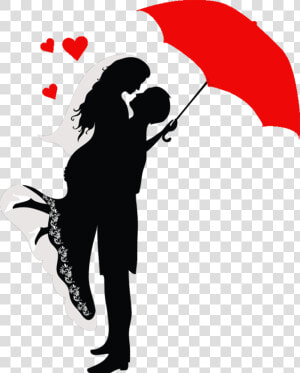 Couple Silhouette Clip Art Hugging Transprent Png   Hugging Couple Photo Drawing  Transparent Png