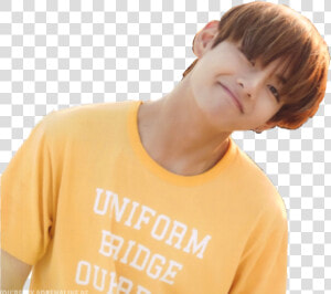 Kim Taehyung In Yellow   Png Download   Taehyung Yellow Aesthetic  Transparent Png