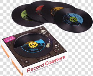 Transparent 45 Record Png   Vinyl Record Coasters  Png Download