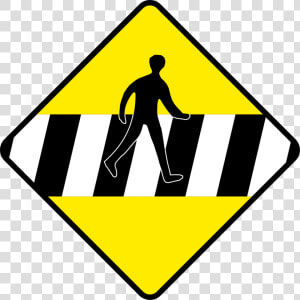 Zebra On The Road  Backgrounds V   Road Safety Sign Png  Transparent Png