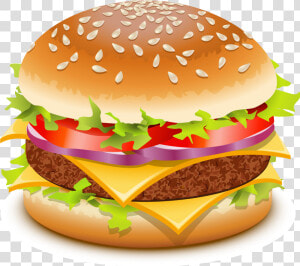 Hamburger Cartoon Burger Clipart Image   Burger Clipart  HD Png Download