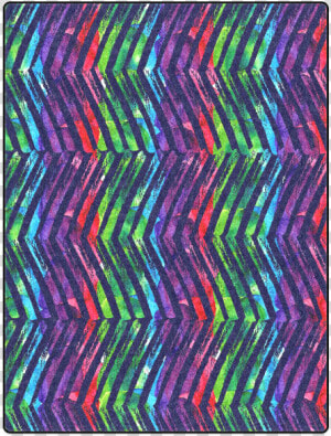 Colorful Oblique Lines Blanket 50 X60   Modern Art  HD Png Download