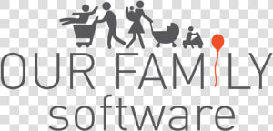 Our Family Software Updated Logo 01 V   Silhouette  HD Png Download