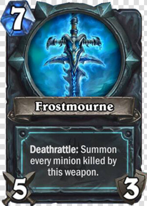 Frostmourne Hearthstone  HD Png Download