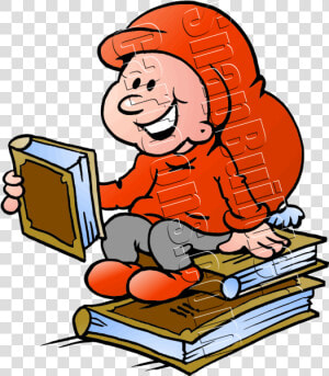 Christmas Elf Reading Book On Books   Clip Art Elves Reading Books  HD Png Download