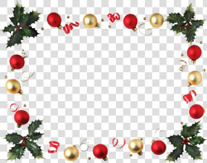 Adornos De Navidad Como Fondo   Transparent Background Christmas Border  HD Png Download