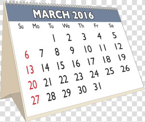 Match 6 Table Calendar Clipart In By Playfulhub   Calendar Table Clipart  HD Png Download