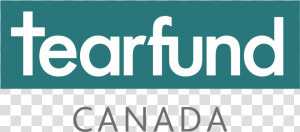 Cmyk Primary Centered   Tearfund Canada Logo  HD Png Download