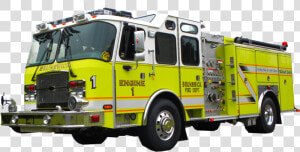 Fire Apparatus Green Pumper  HD Png Download